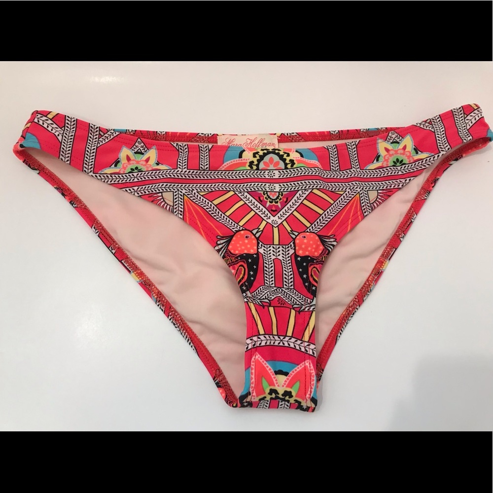 Mara Hoffman Birds of Paradise Print Bikini Bottoms